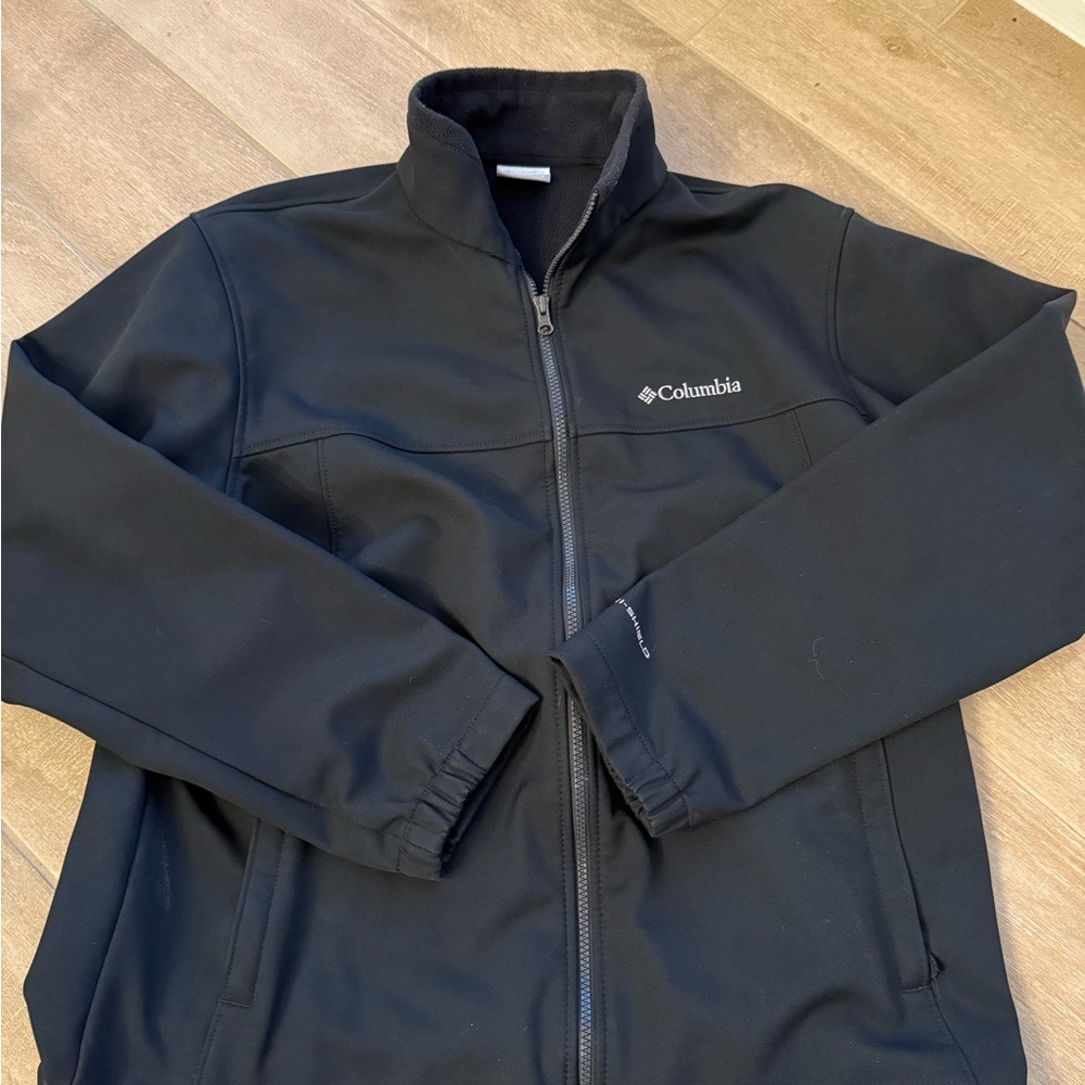 Columbia Men's Ascender Softshell Black Jacket - Picture 3 of 5